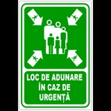 Indicator de securitate loc de adunare in caz de  urgenta